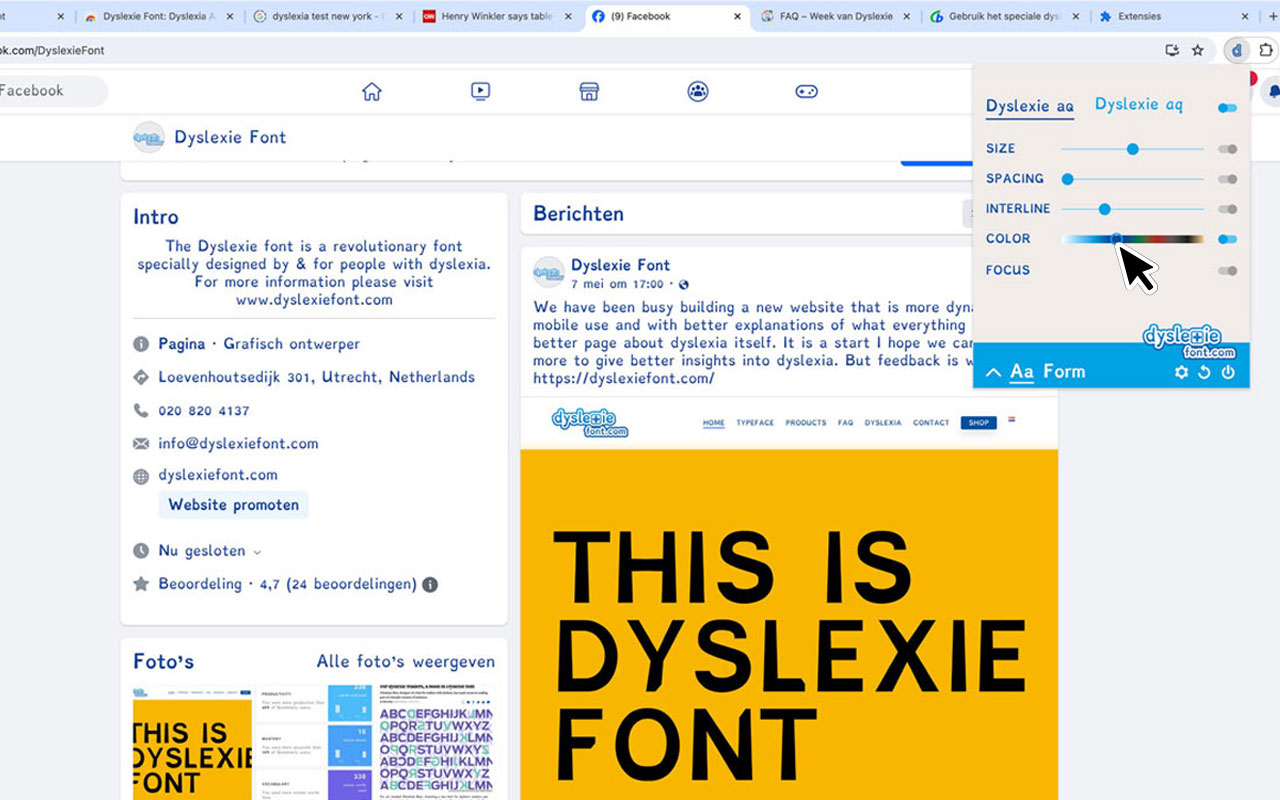 Dyslexie Font: Dyslexia Accessibility Reader截图2