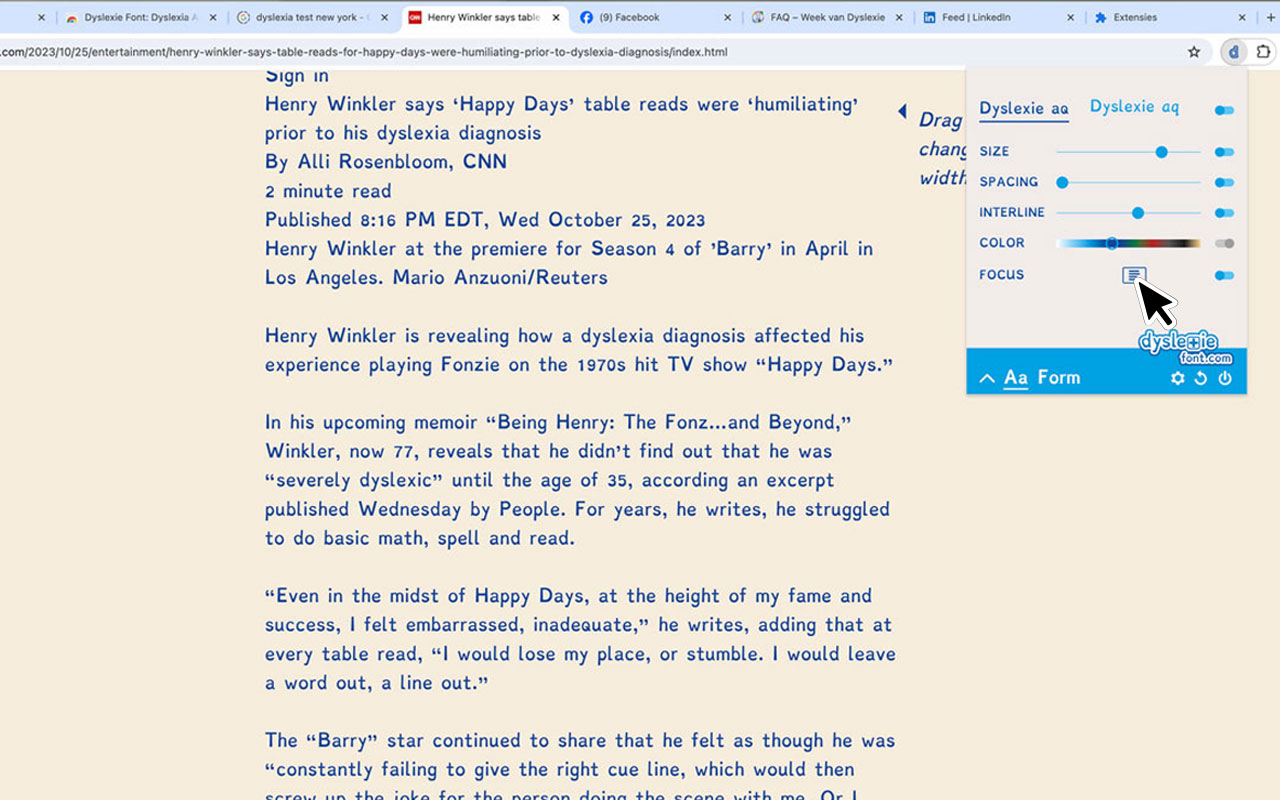 Dyslexie Font: Dyslexia Accessibility Reader截图3