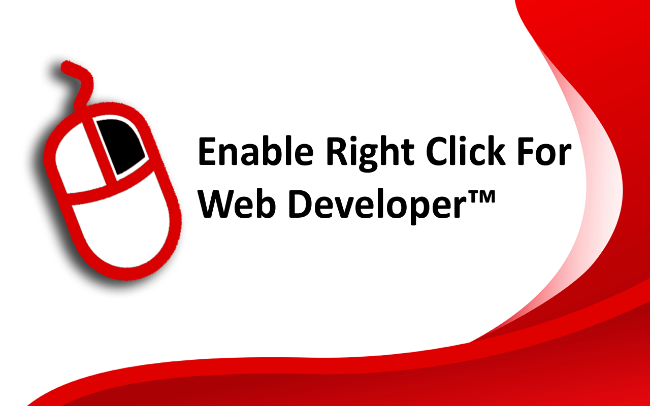 为Web Developer™启用右键截图1