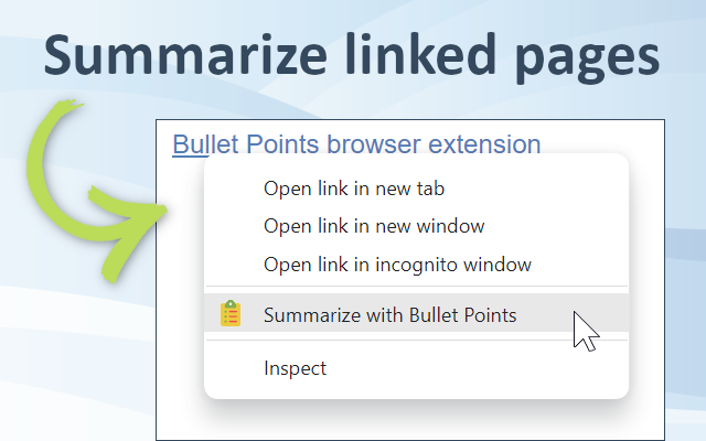 Bullet Points: summarize Web pages with GPT-3截图1