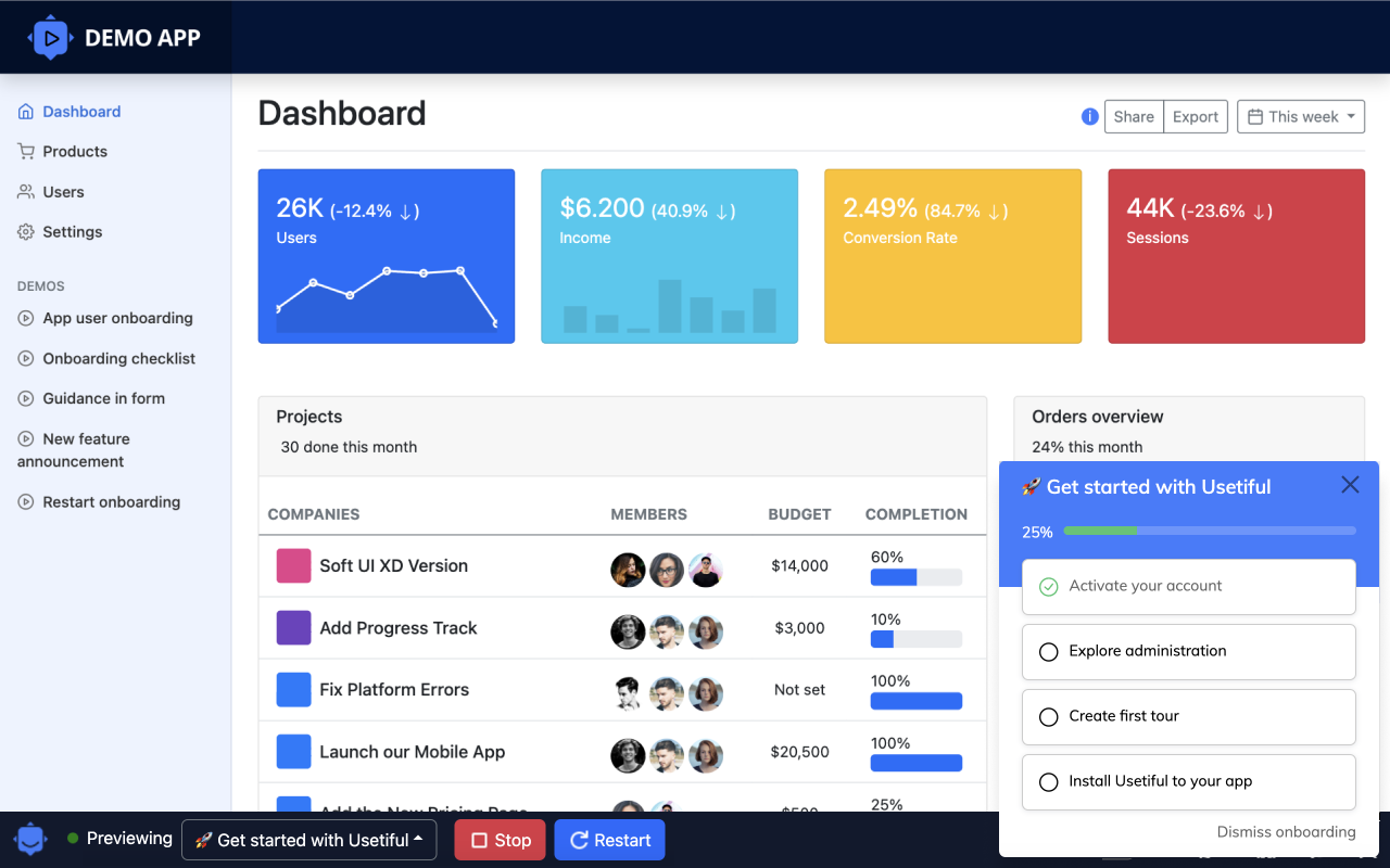Usetiful - Digital Adoption Platform截图4