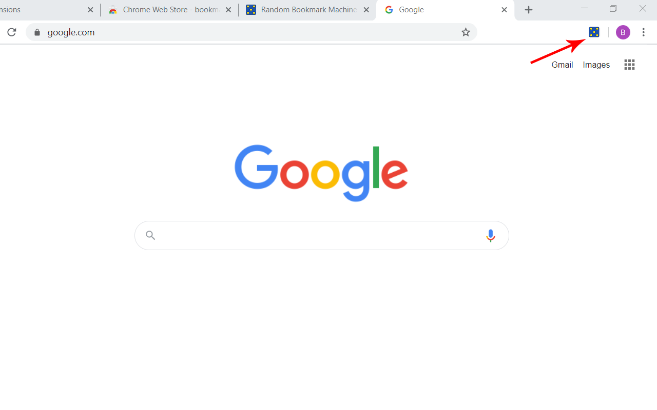Random Bookmark Machine截图2