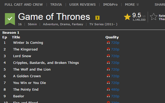 IMDB Torrent Search截图1