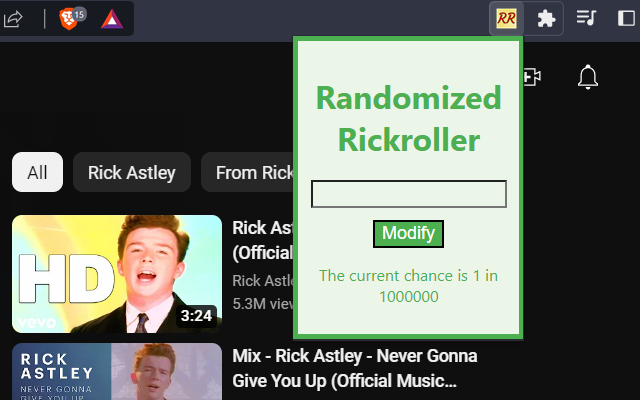 Randomized Rickroller截图1