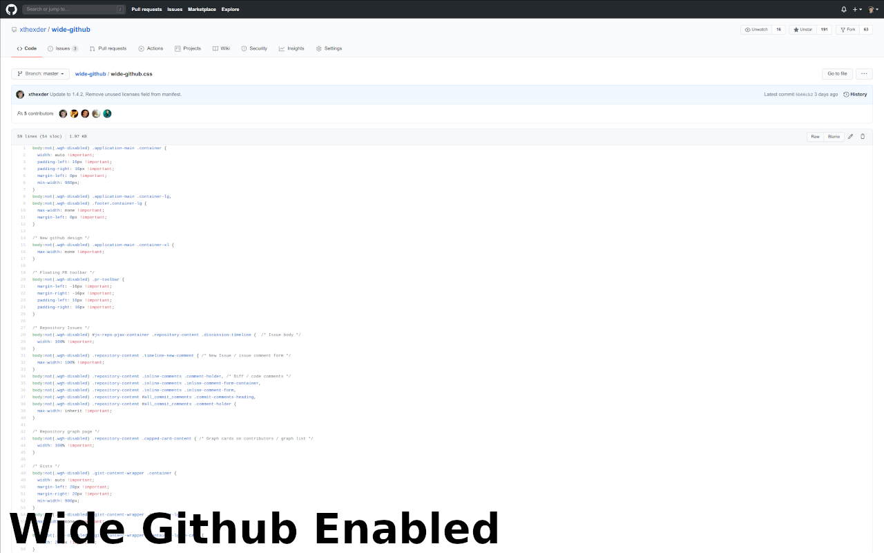 Wide GitHub截图2