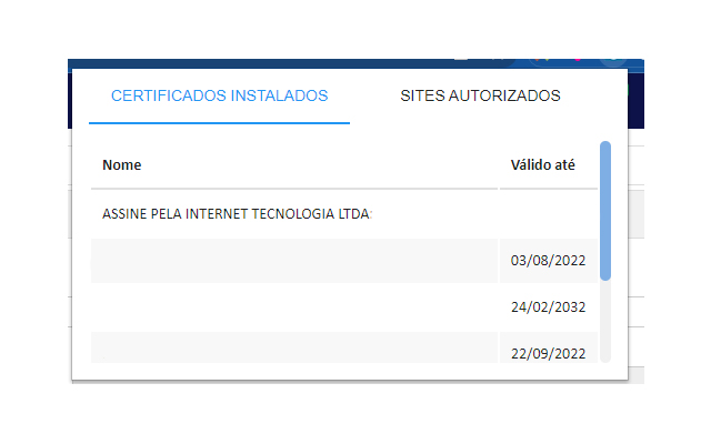 Assinatura Digital - ASSINE PELA INTERNET截图1