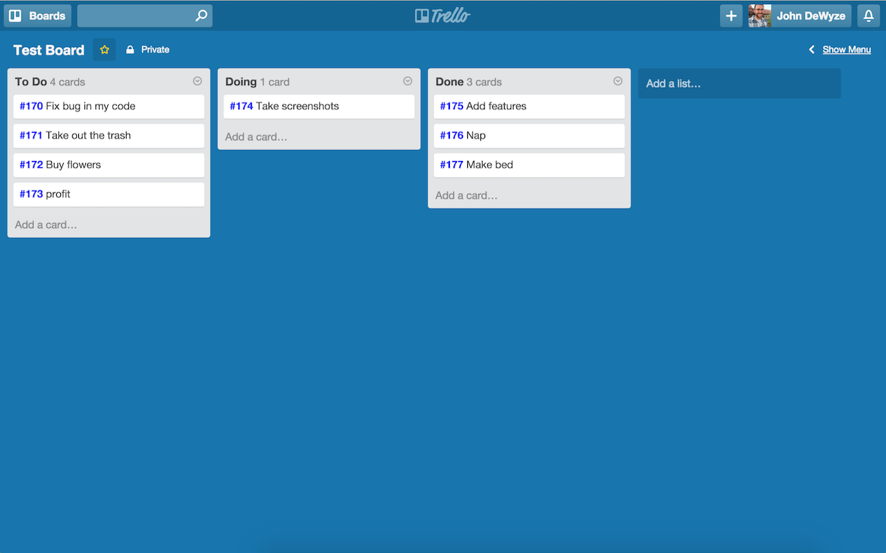 Trello Card Numbers截图1