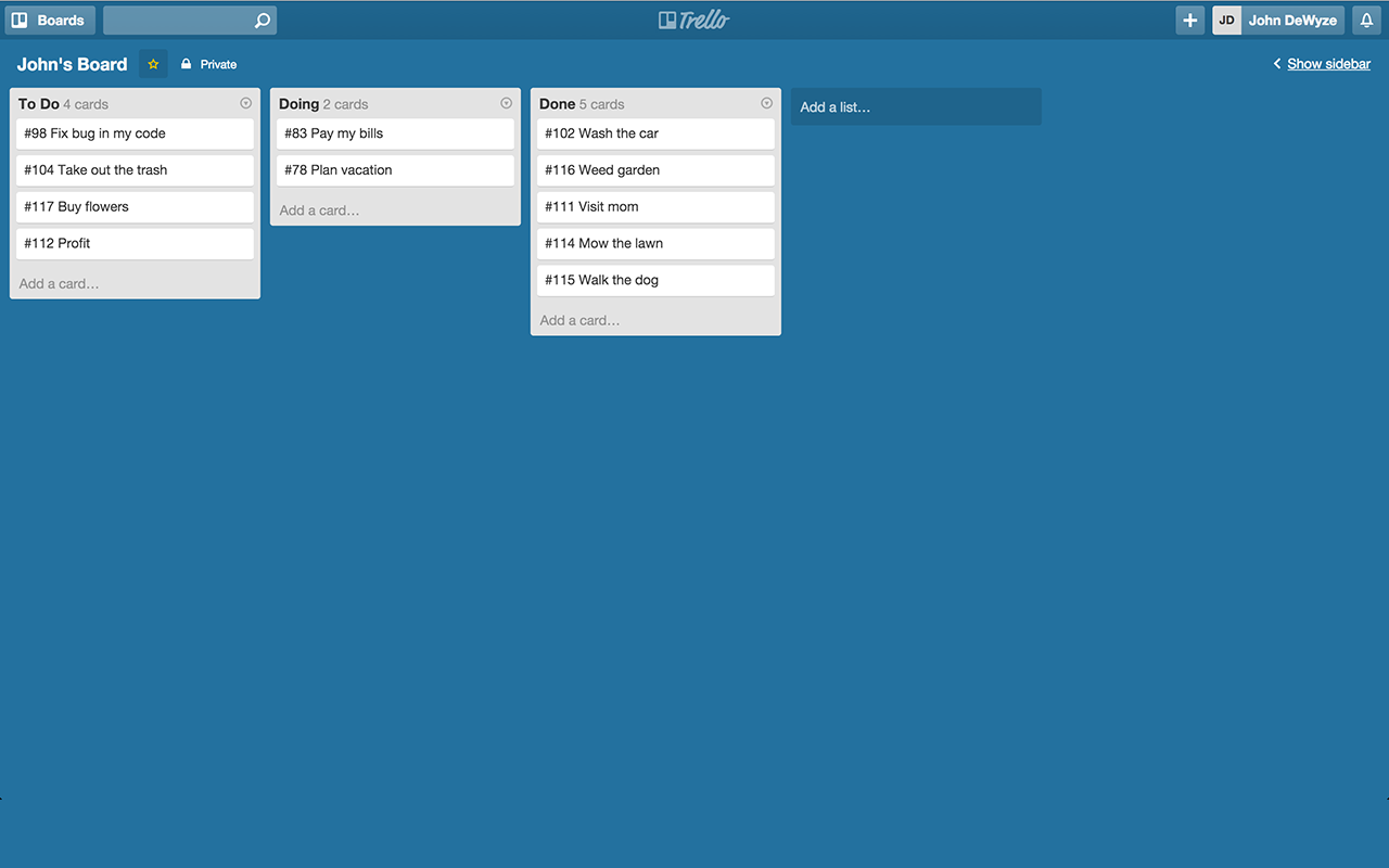 Trello Card Numbers截图3