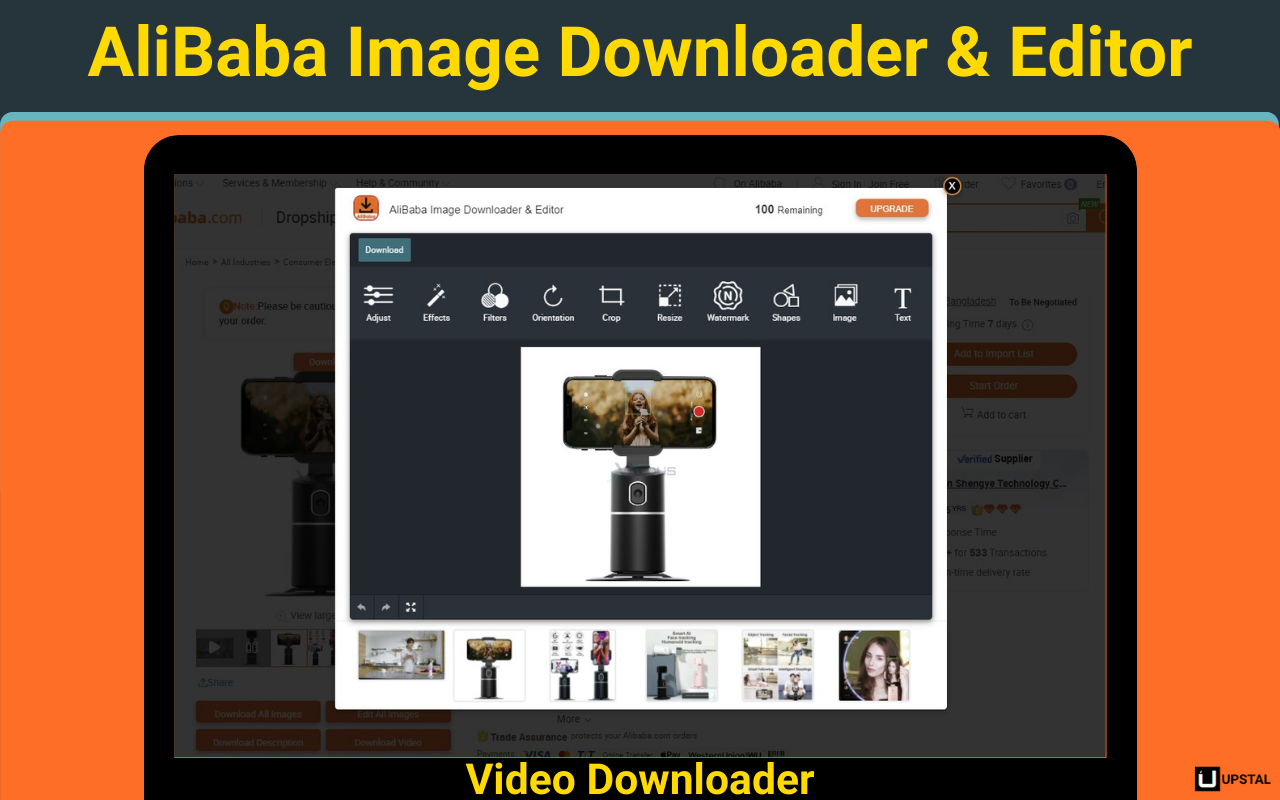 AliBaba Image Downloader & Editor截图1