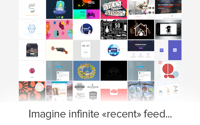 Dribbble. Infinite.截图2