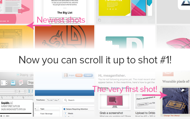 Dribbble. Infinite.截图3