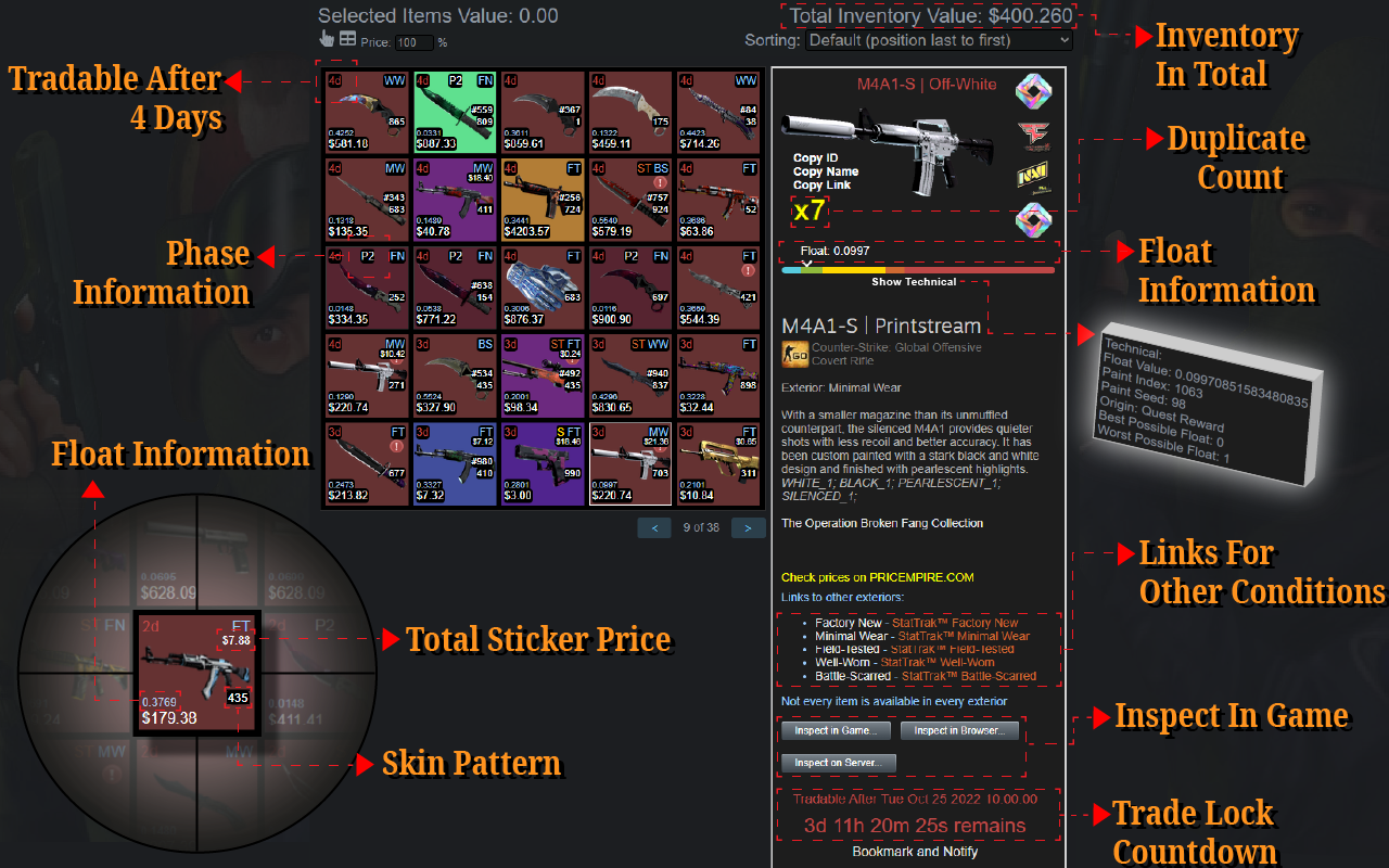 CS2 Trader - Steam Trading Enhancer截图3