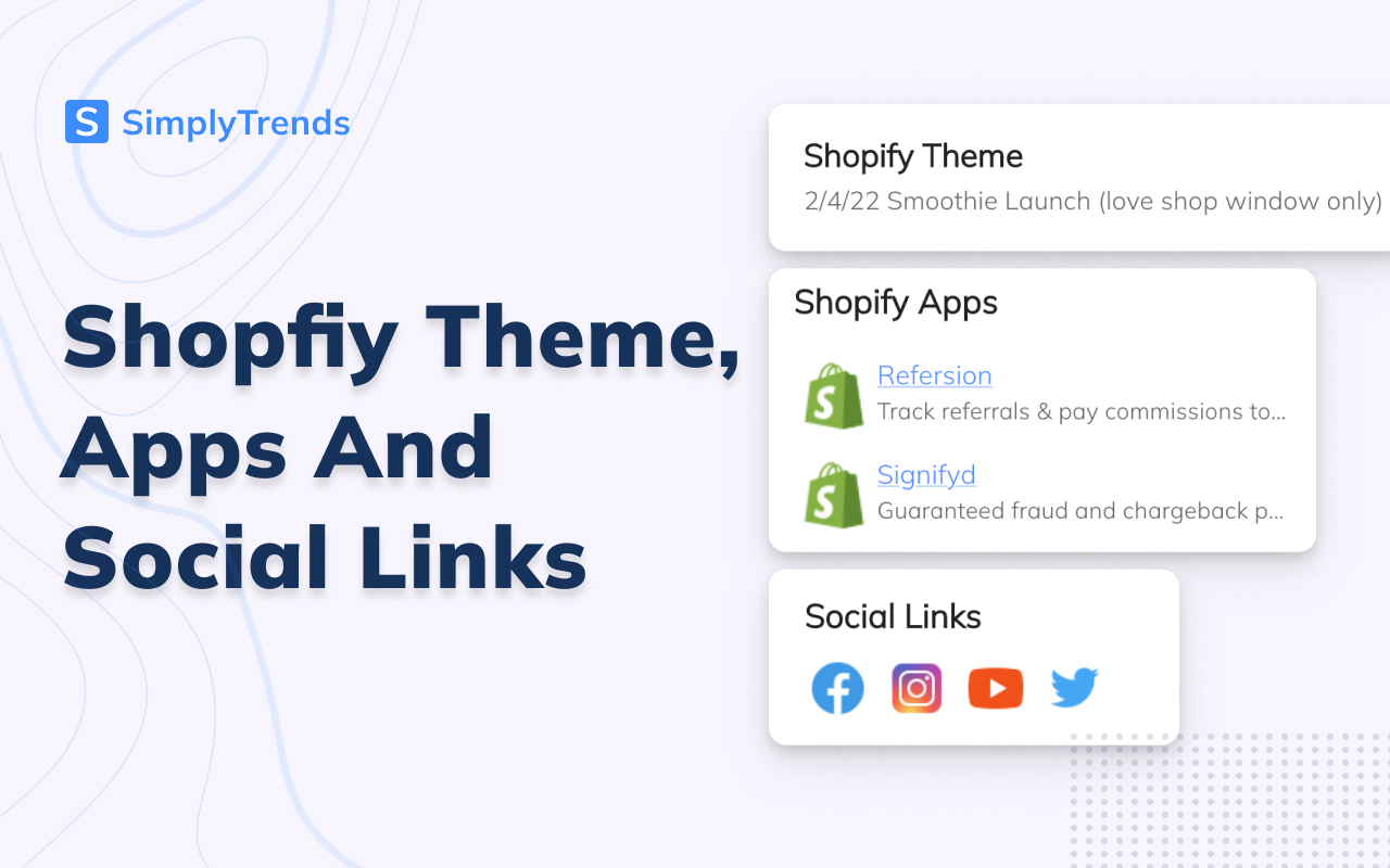 SimplyTrends - Shopify Spy & Dropship Scraper截图1