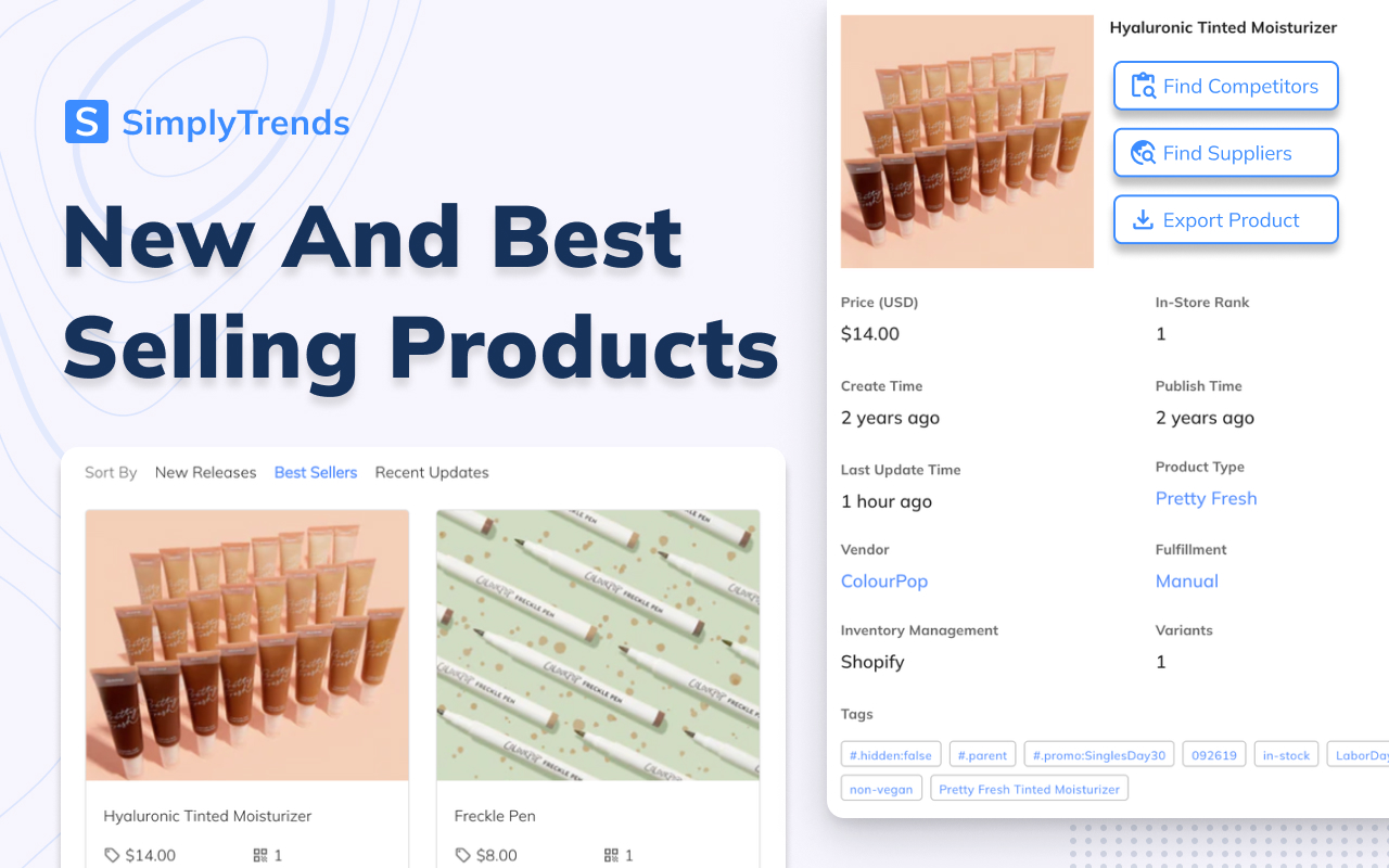SimplyTrends - Shopify Spy & Dropship Scraper截图4