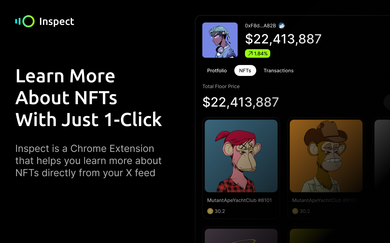 Inspect - Crypto | NFTs | DeFi | Web3截图4