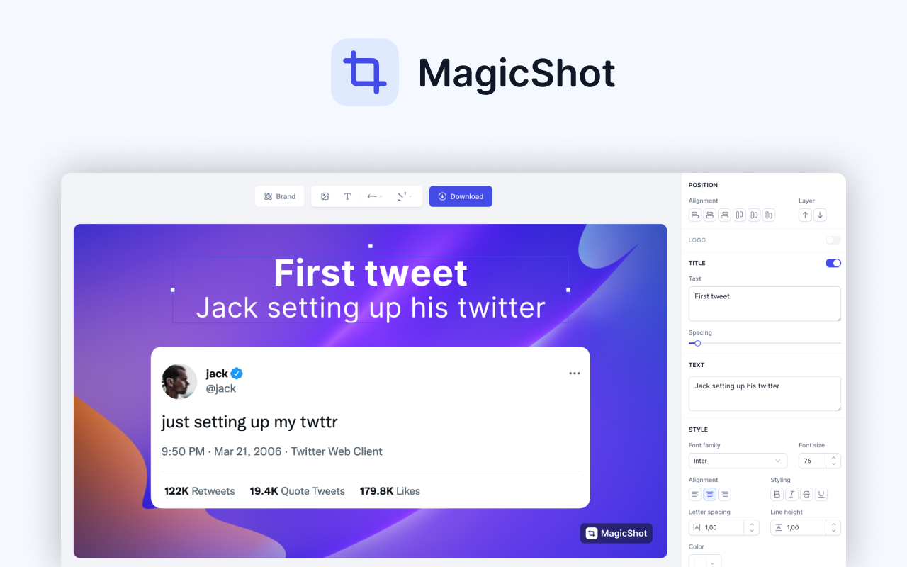 MagicShot - Screenshots made Beautiful截图1