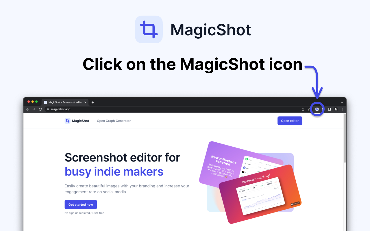 MagicShot - Screenshots made Beautiful截图2