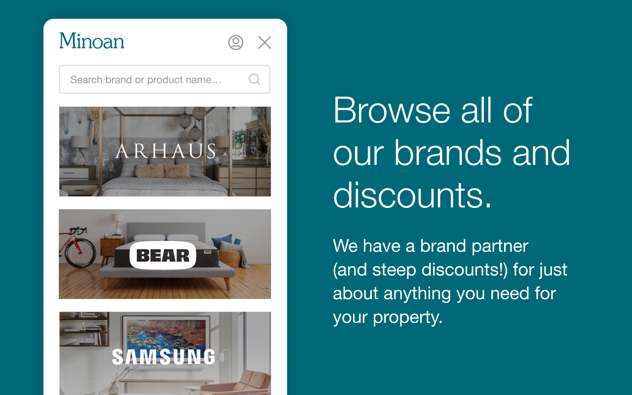 Minoan | Shop & save for your vacation rental截图1