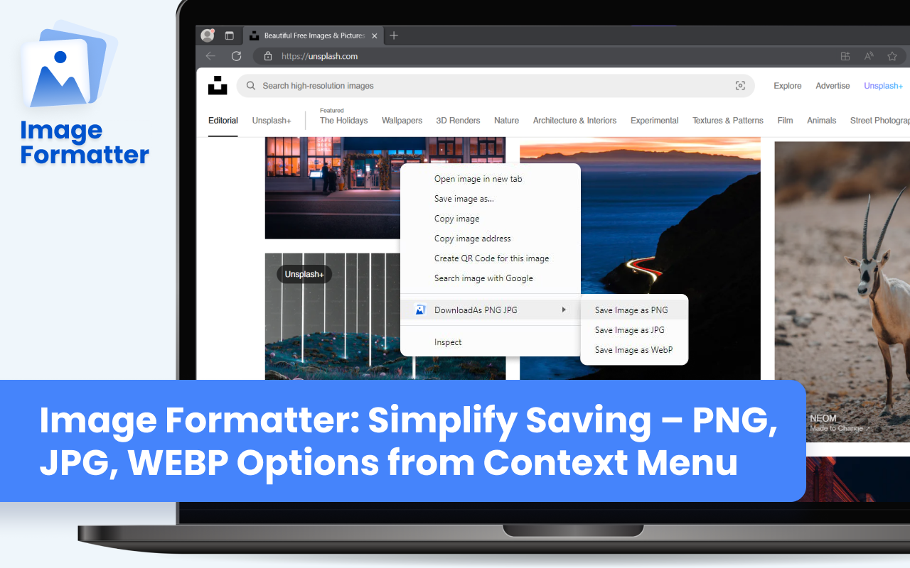 Image Formatter: Save Image As Type截图1