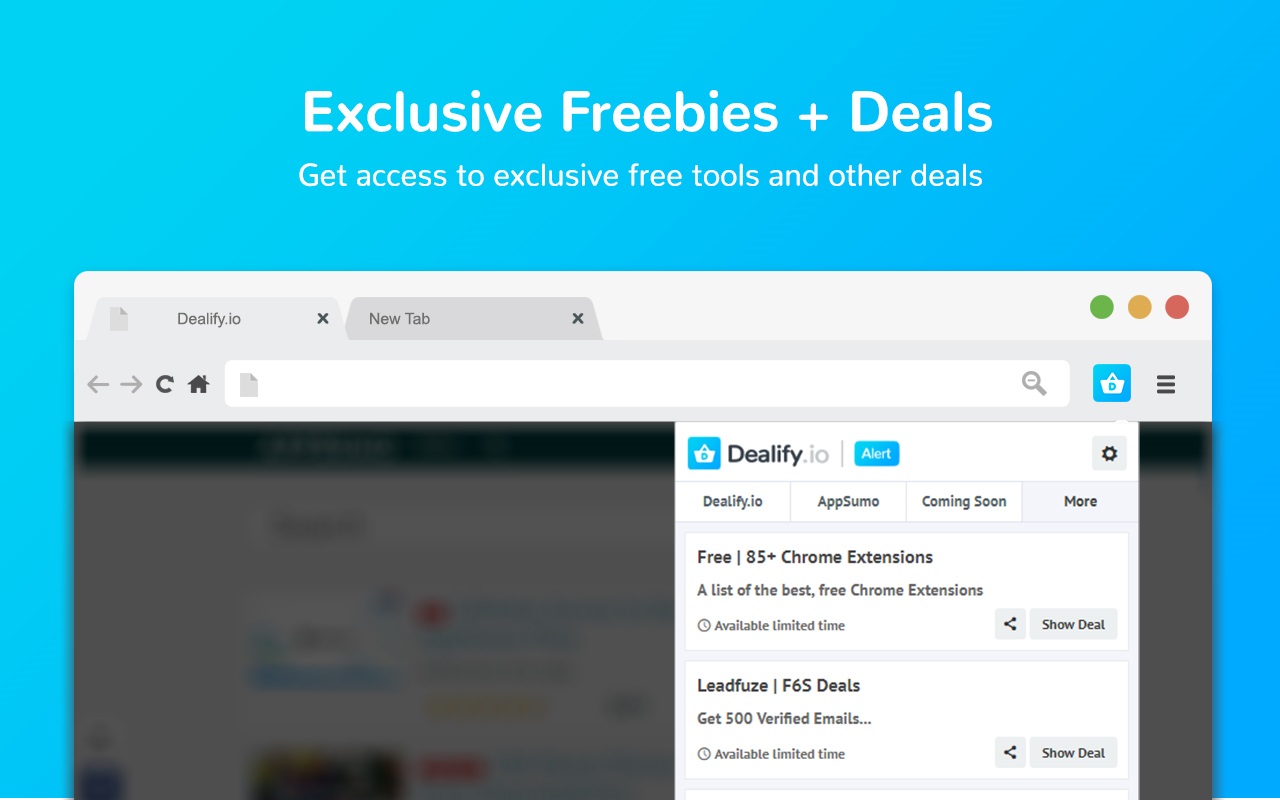 Lifetime Deal Alert for AppSumo & Dealify截图1