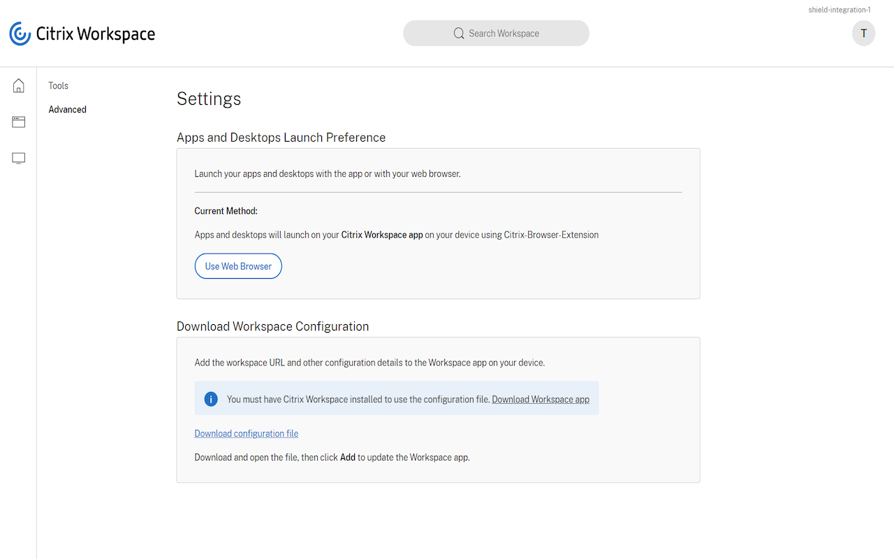 Citrix Web Extension - Beta截图1