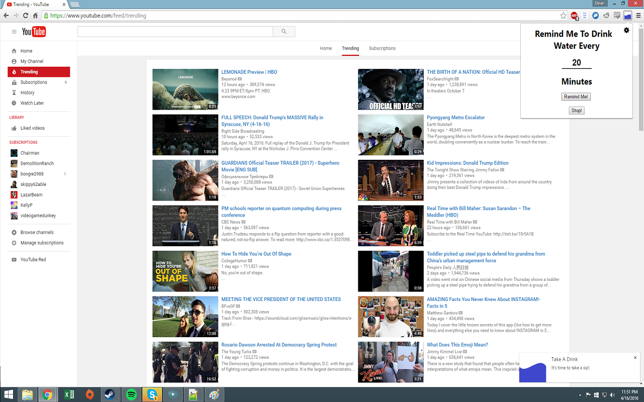 Water Reminder截图1