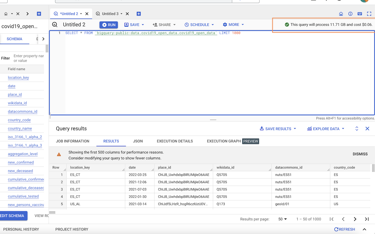 BigQuery Cost Tracker截图2