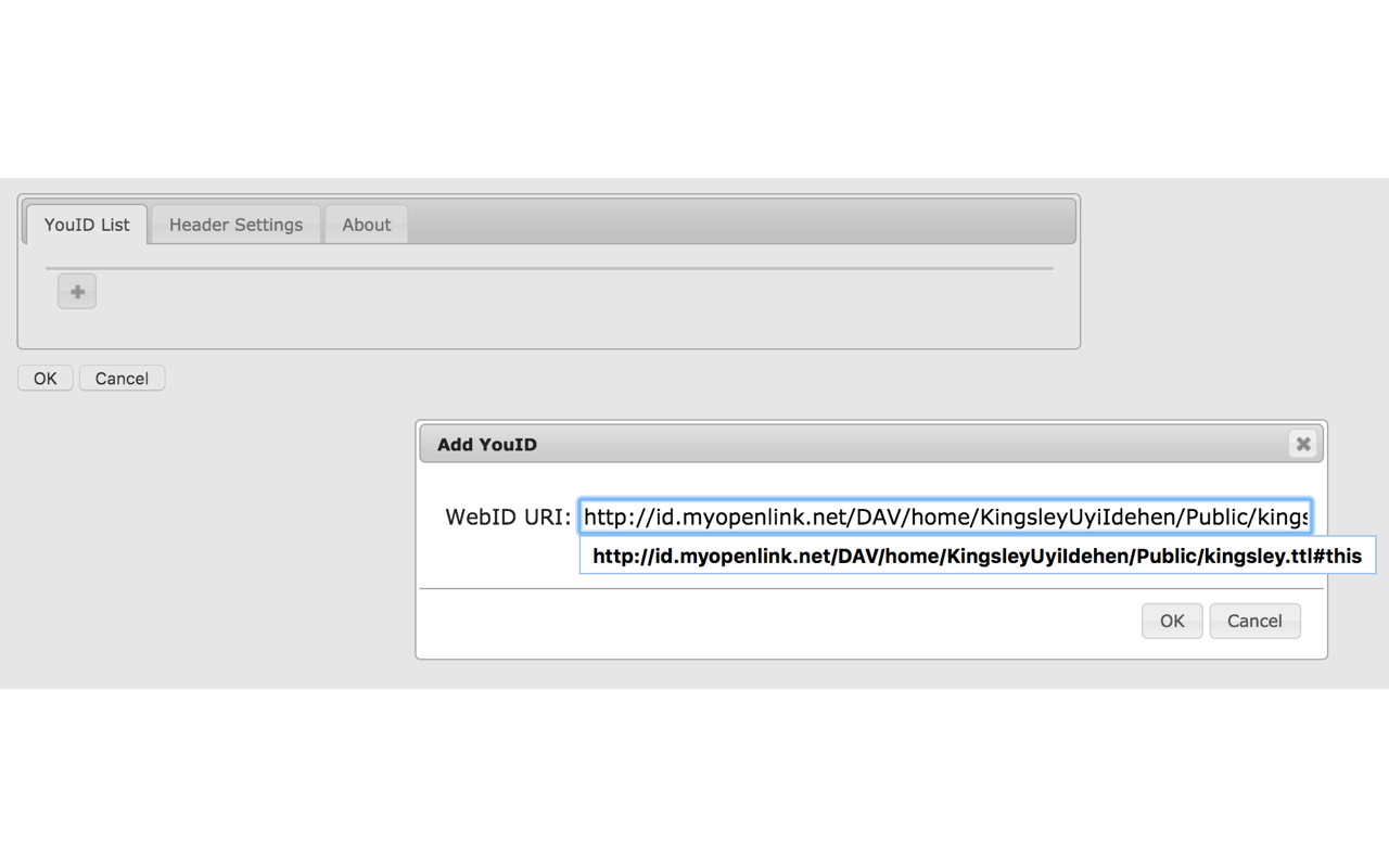 OpenLink YouID截图3