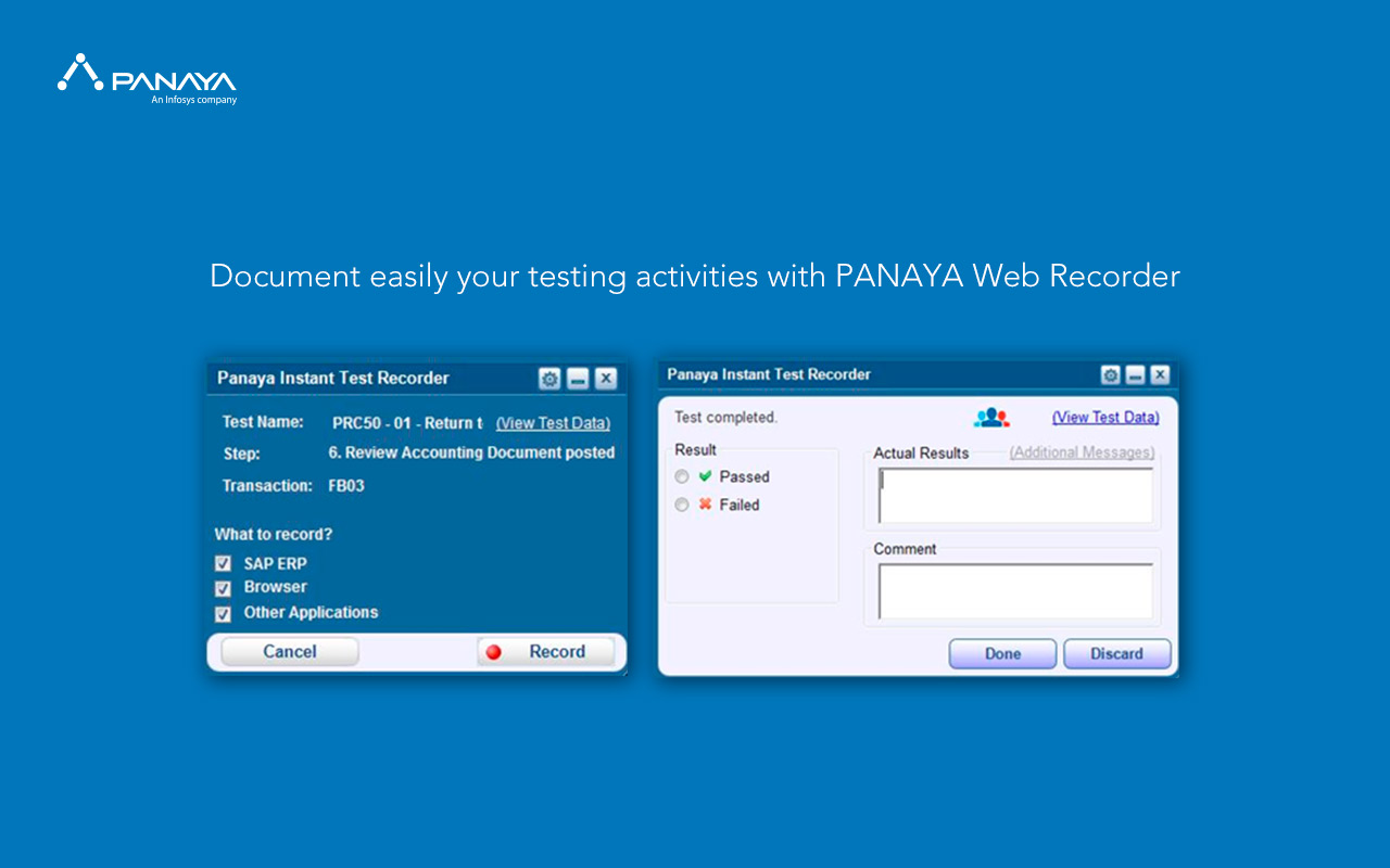 Panaya Recorder for Web Applications截图1