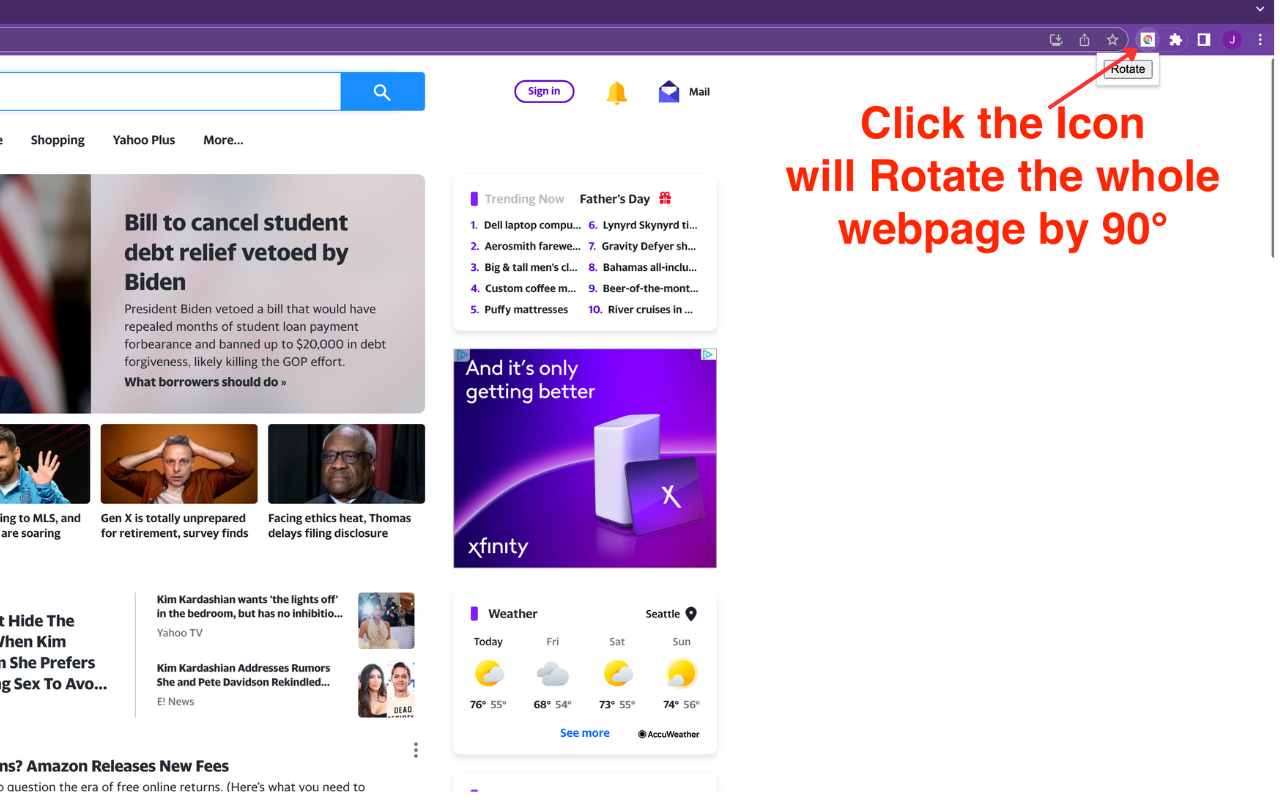 Webpage Rotator截图1