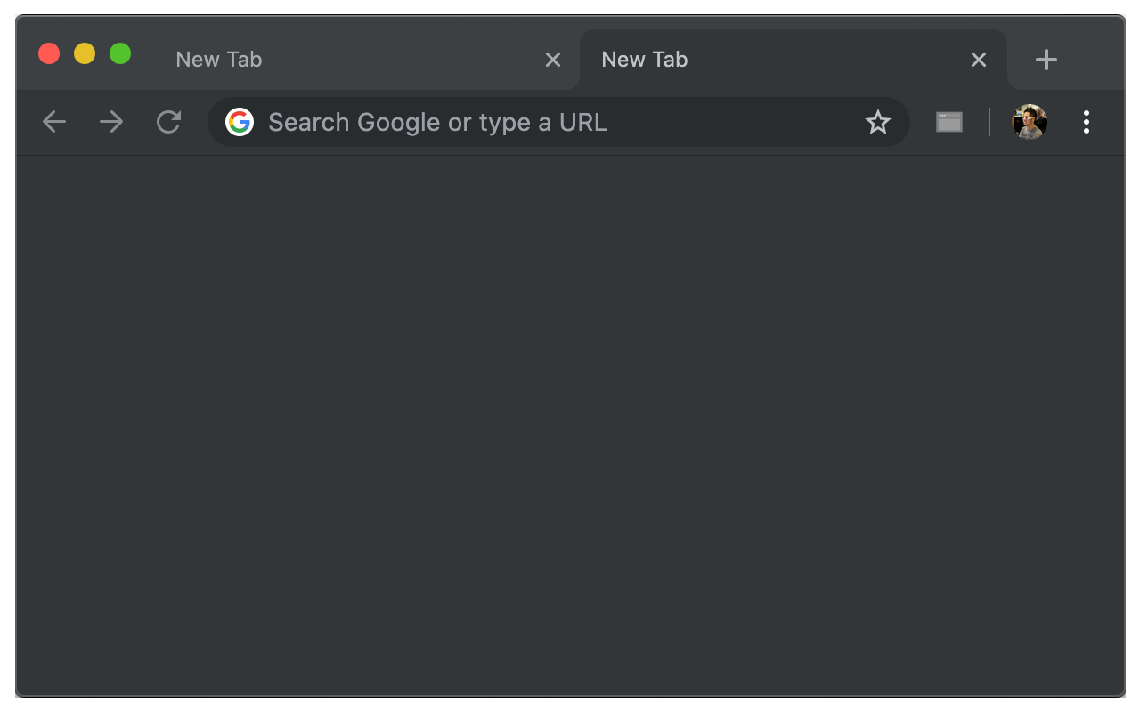 Blank New Tab Dark Mode截图1