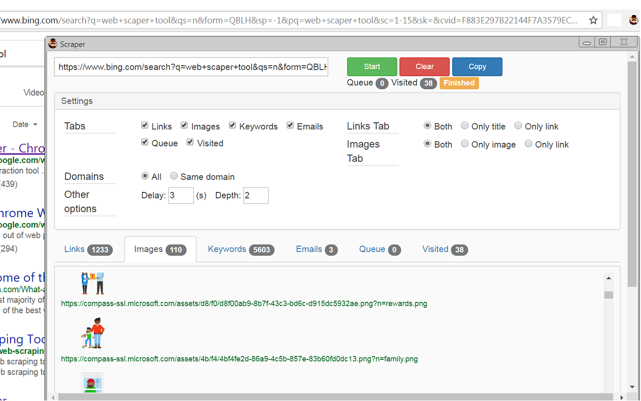 Scraper Crawler V3截图1