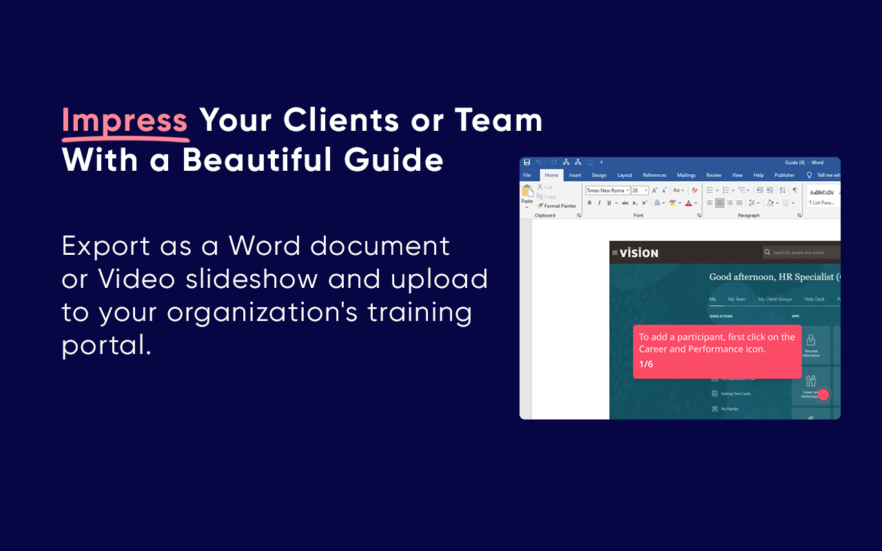 WorkStreamer Guide: Craft Screenshot Training Guides Incredibly Fast截图4