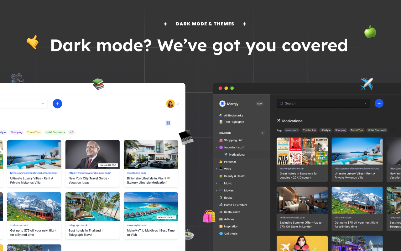 Marqly - All in one bookmark manager截图2