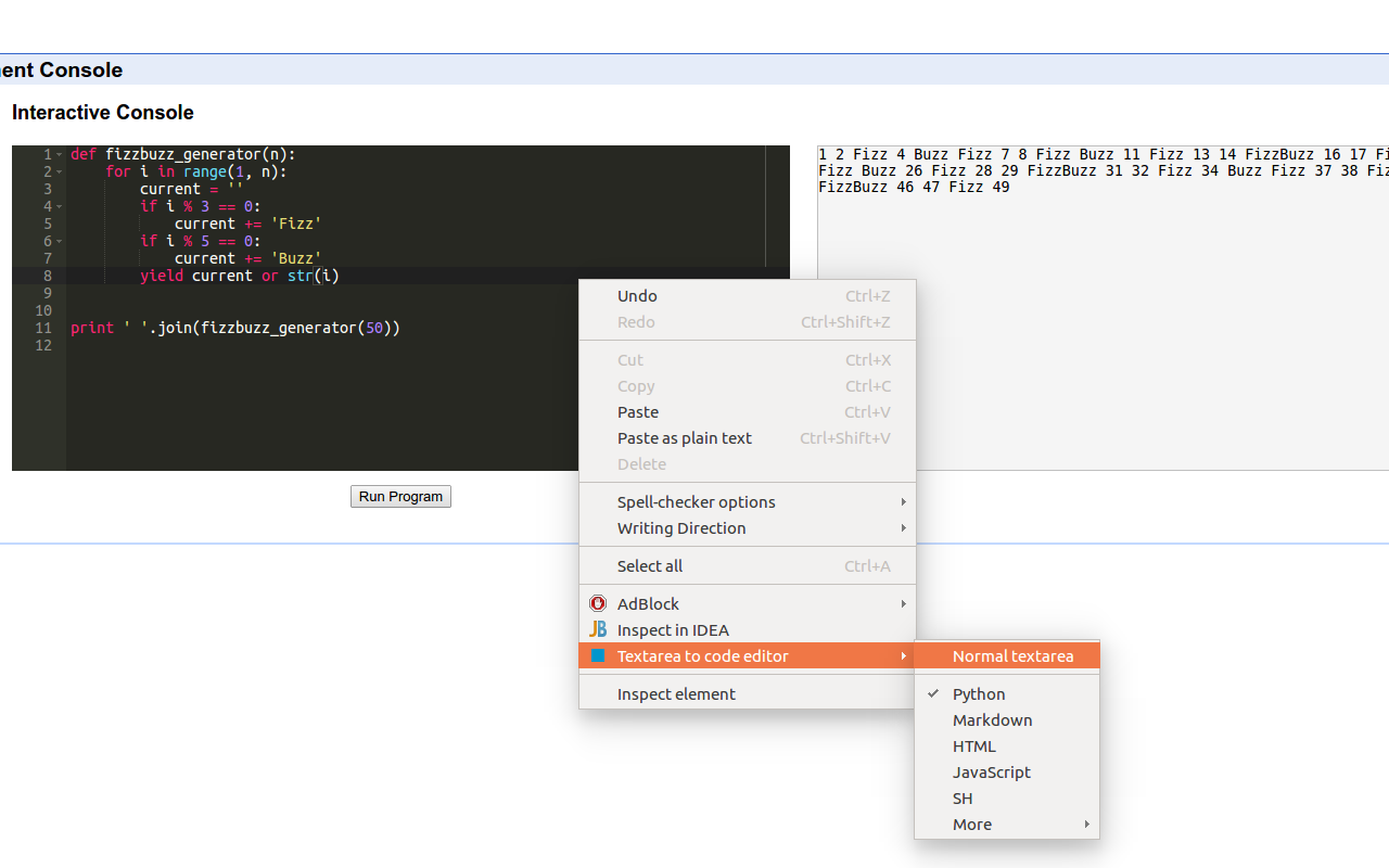 textarea to code editor截图1