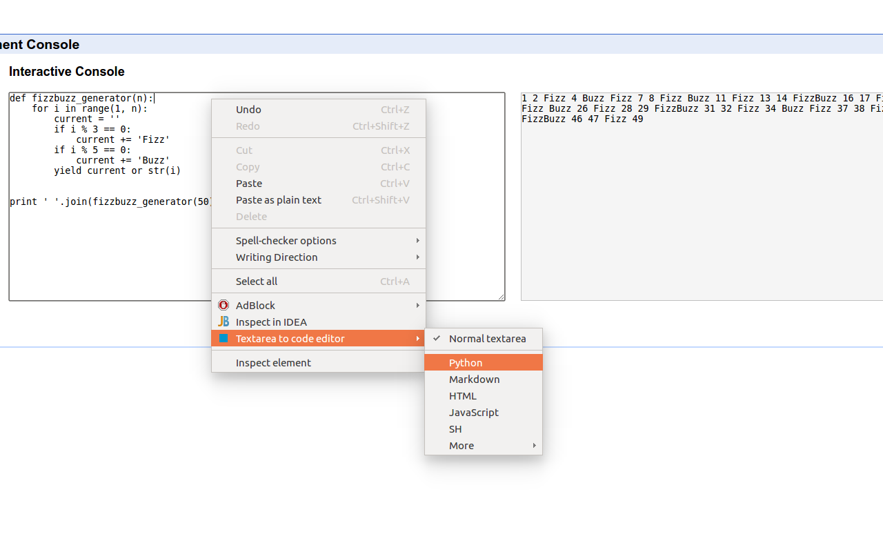 textarea to code editor截图2