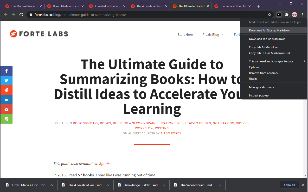 MarkSnip - Markdown Web Clipper截图4