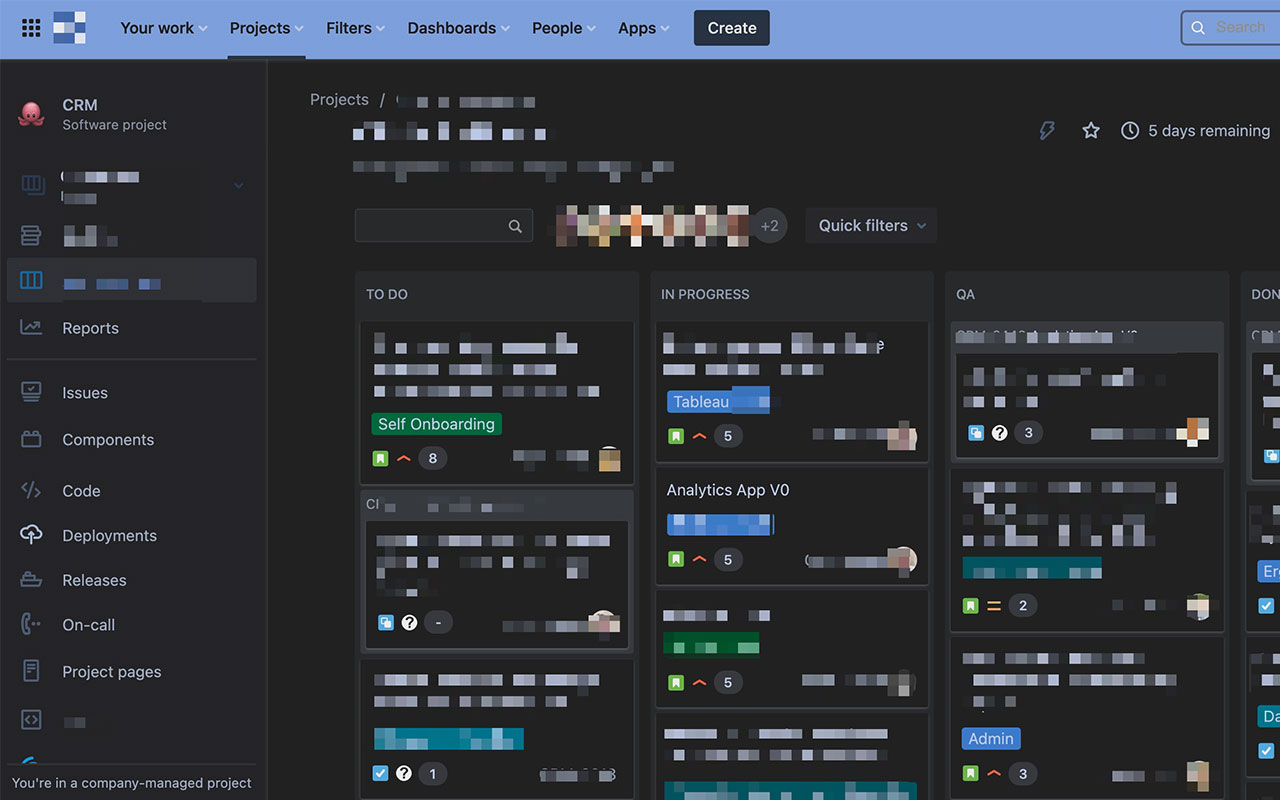 Jira Black - Dark Mode截图1