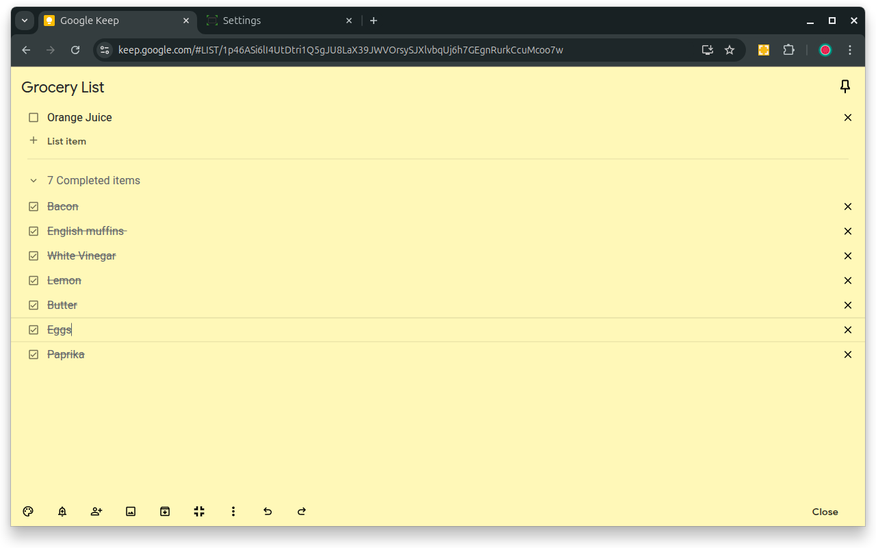 Google Keep - Full Screen Edit截图3