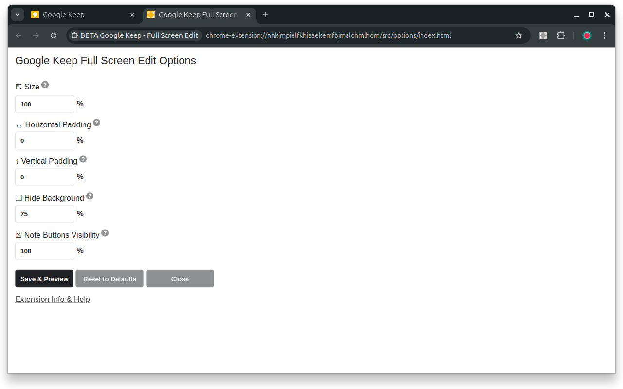 Google Keep - Full Screen Edit截图5