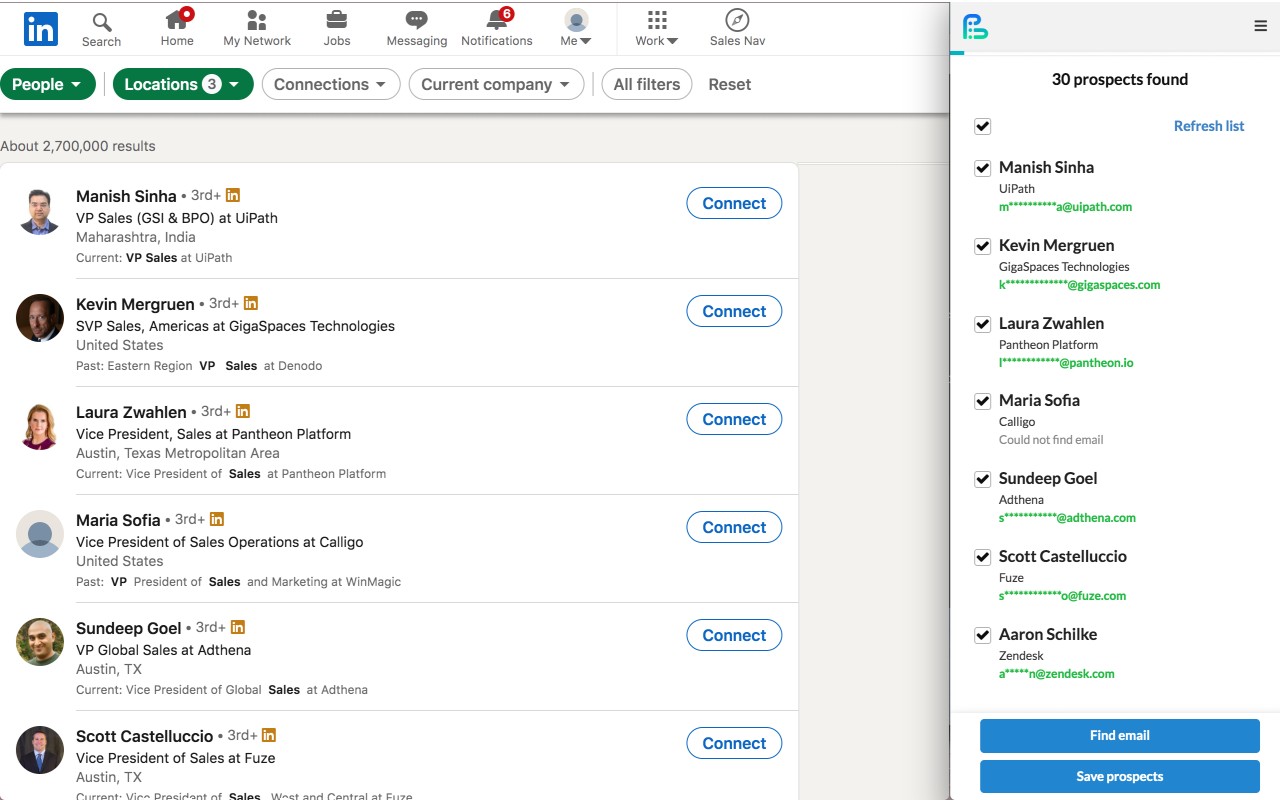 ProspectDaddy Email Finder截图1