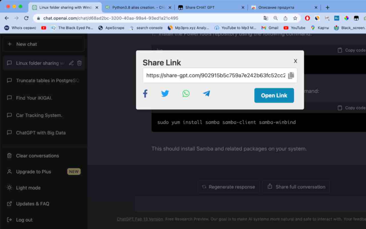 Share CHATGPT - Fast & Easy Chat Sharing截图1