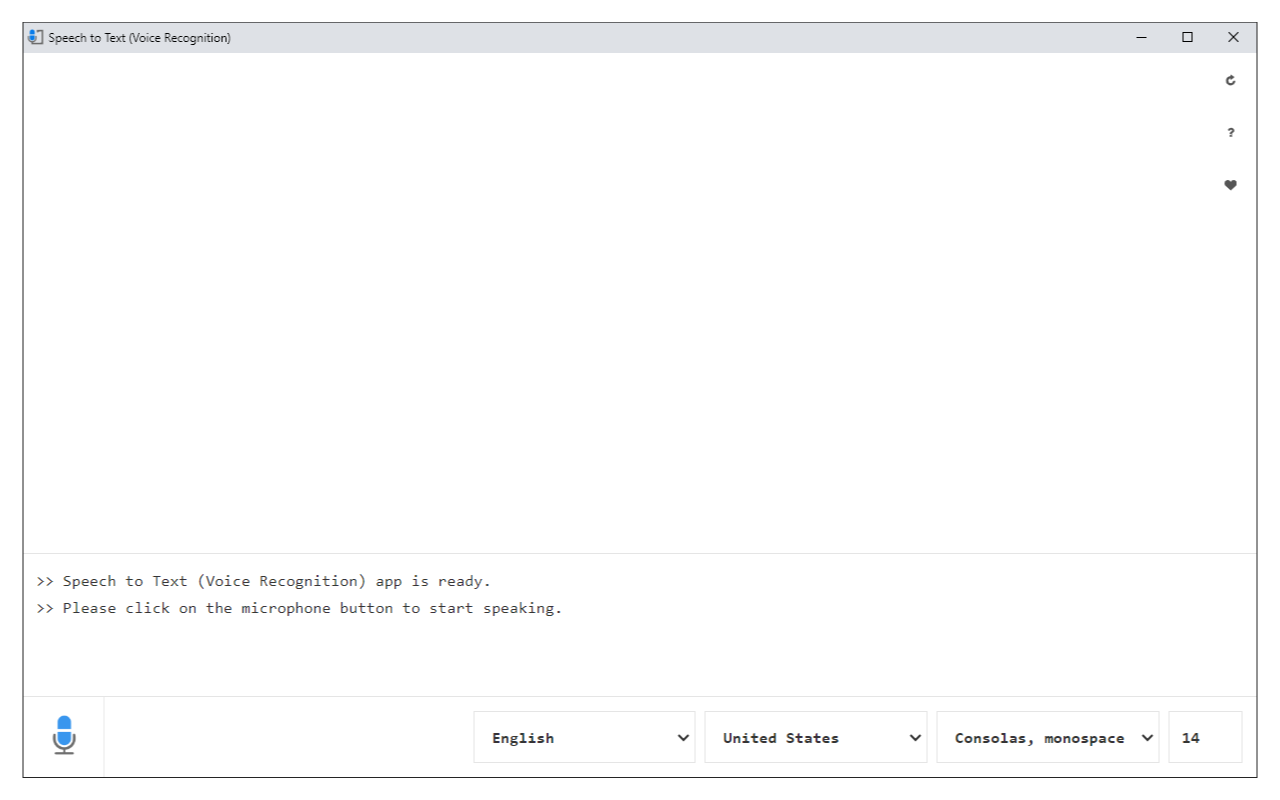 Speech to Text (Voice Recognition)截图1