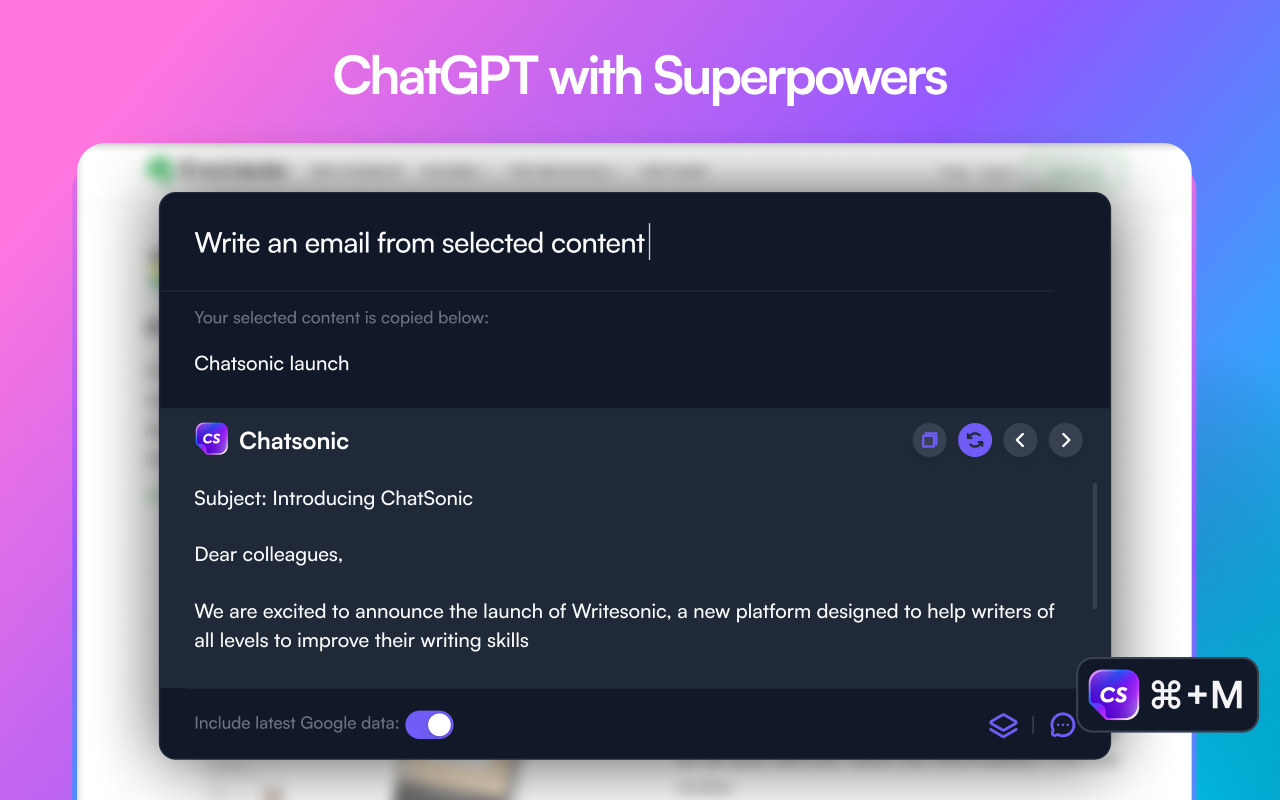 Writesonic: AI Writing, SEO, and Keywords截图3
