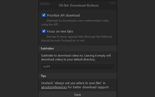 TikTok Download Buttons截图2
