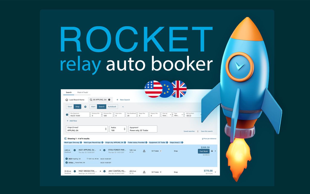 Relay Auto Booker Refresher Rocket Pro截图2