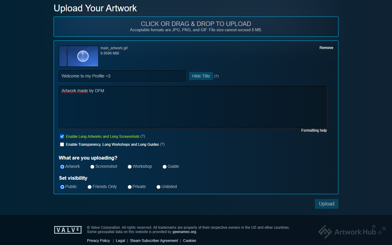 Steam Artwork Hub Essentials截图3