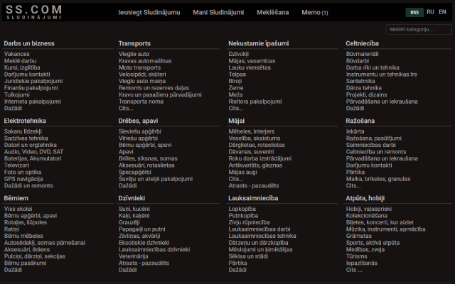BSS - Better SS.com & SS.lv截图5