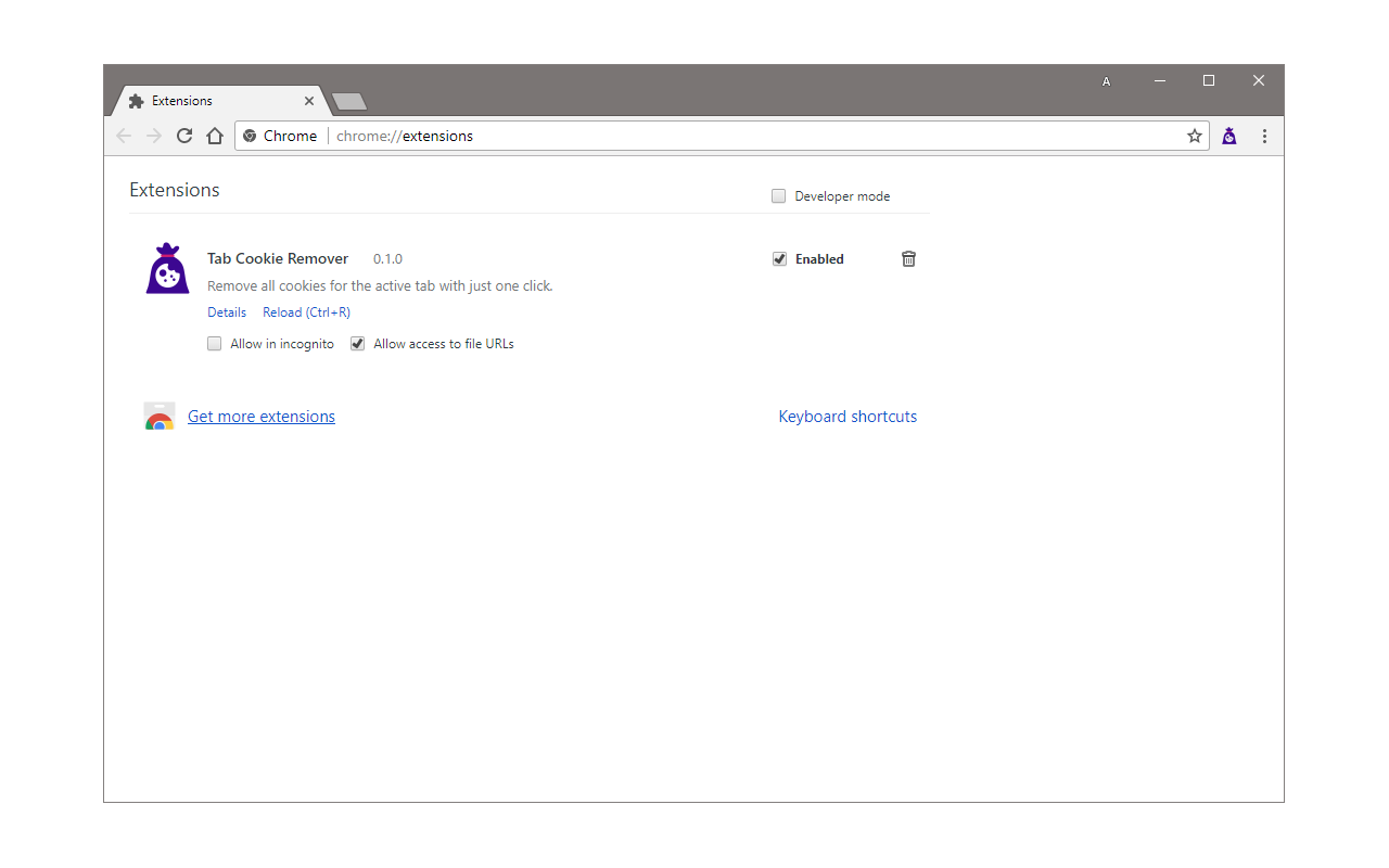 Tab Cookie Remover截图1