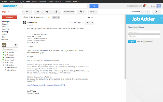 JobAdder for Gmail™截图2